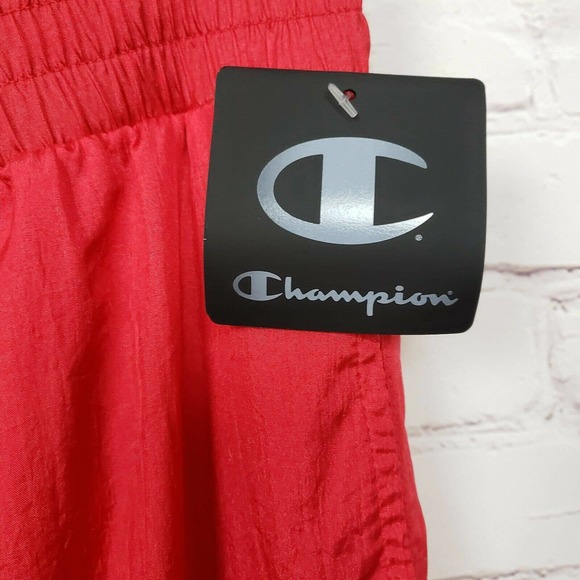 Champion Life Nylon Warm Up Pants In Red  Blue White - Picture 4 of 11